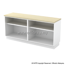 B-YOO7160-YOO7180 COMBINATION LOW CABINET (DUAL OPEN SHELF)